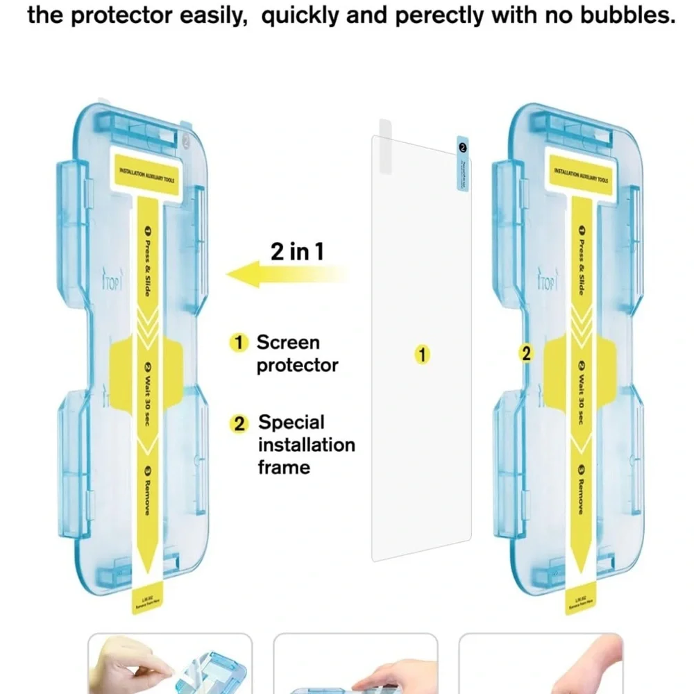 Tempered Glass Screen Protector for Nintendo Switch OLED - 2 Pack